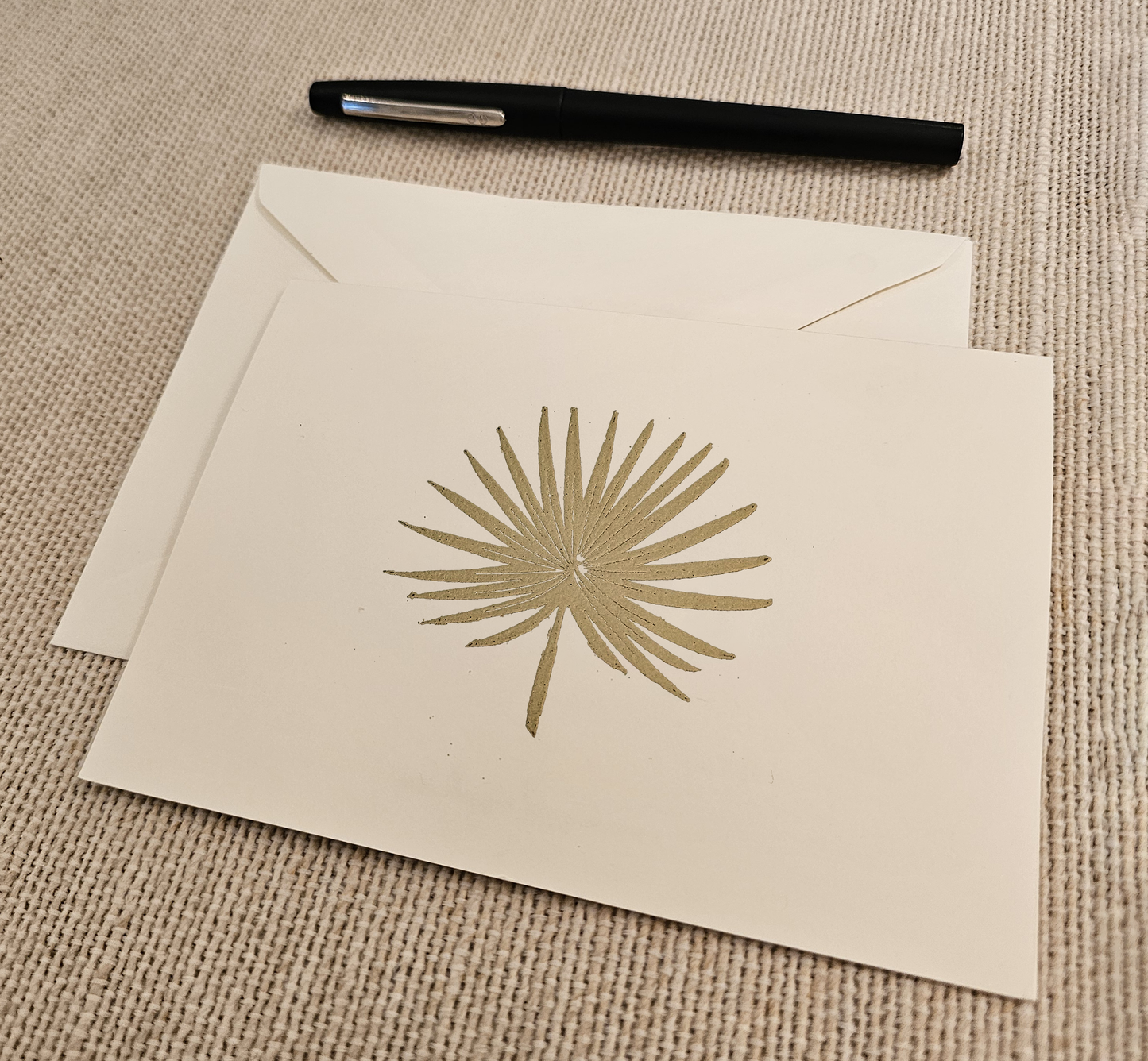 Palmetto Cards 5/pk - Gold Embossed