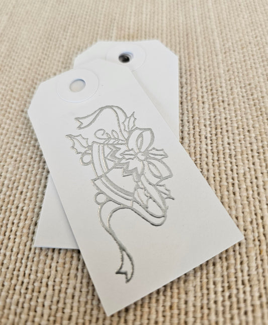 Embossed Joy Tag